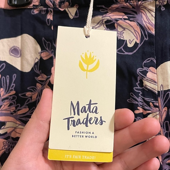 NWT MATA TRADERS Mid Skirt Pencil Watercolor Size S - Picture 6 of 9